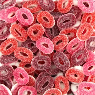 Rote Fruchtringe