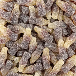 Zitrus-Cola-Flaschen