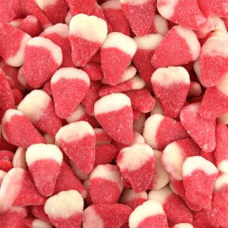 Erdbeeren mit süßer Sahne